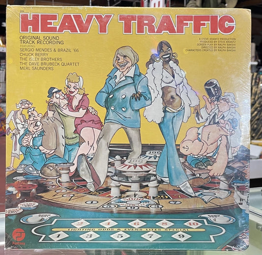 PROMO-RALPH BAKSHI HEAVY TRAFFIC VINYL LP 1973 SOUL FUNK JAZZ F-9436 New