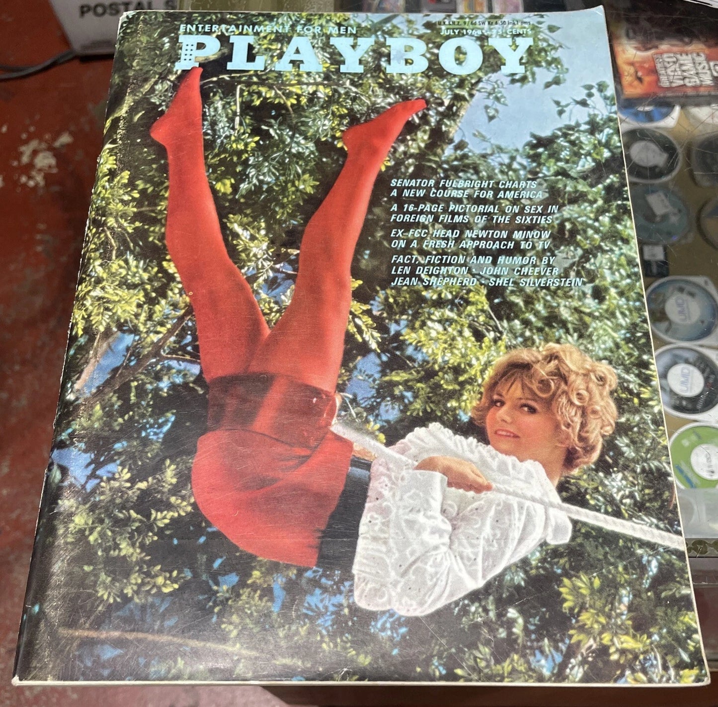 Playboy VTG Magazine July 1968 with Centerfold Melodye Prentiss