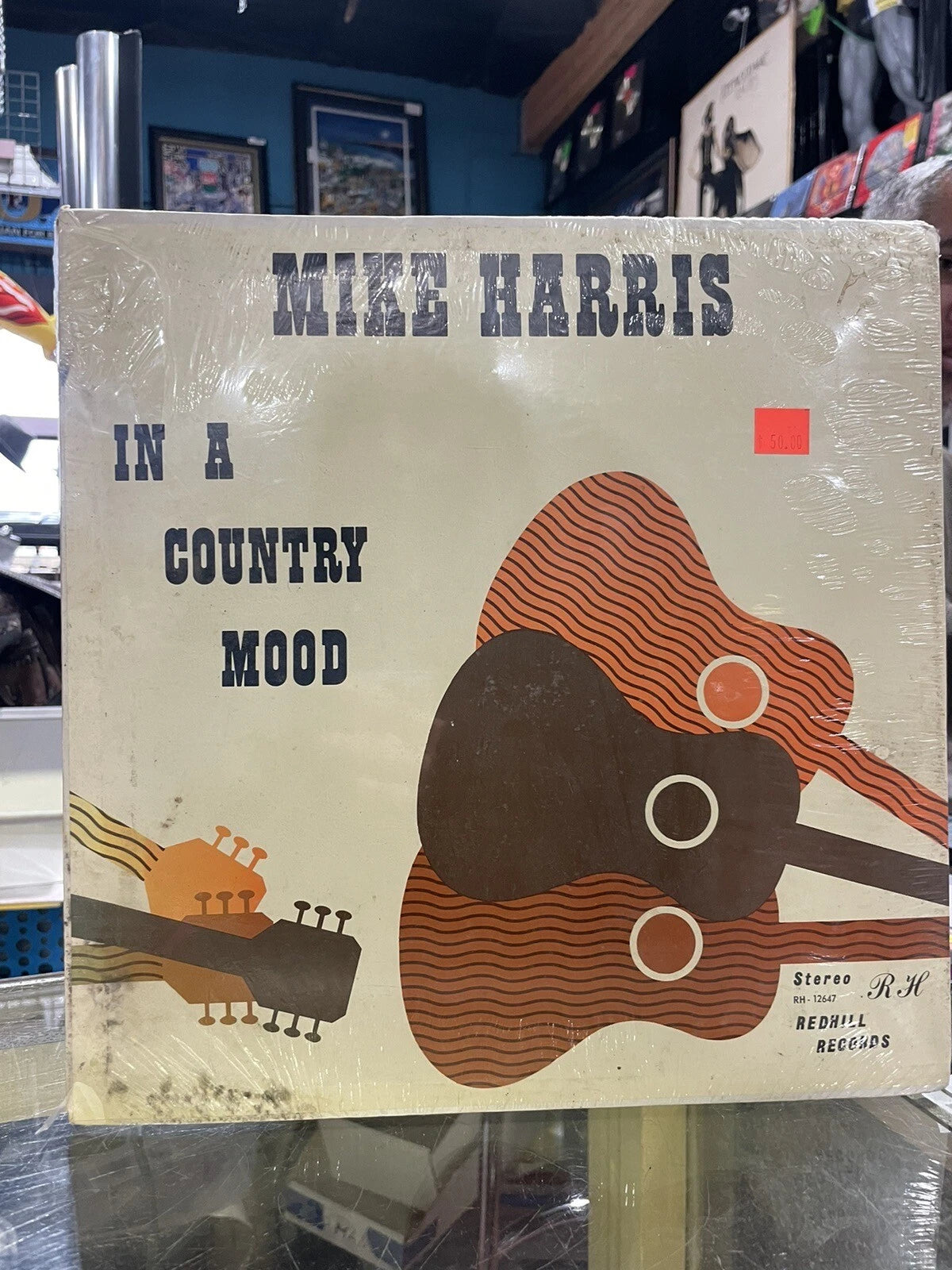 Mike Harris – In A Country Mood (Redhill Records – RH 12647) new sealed
