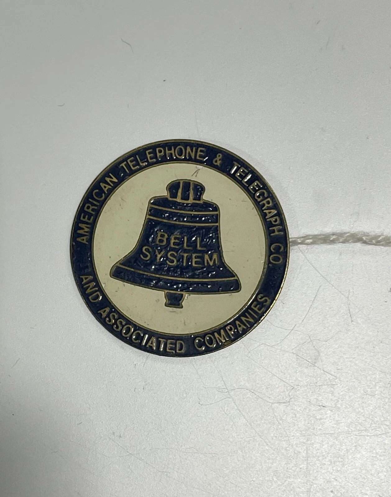 Rare American Tele Wallet Badge - Only a few known