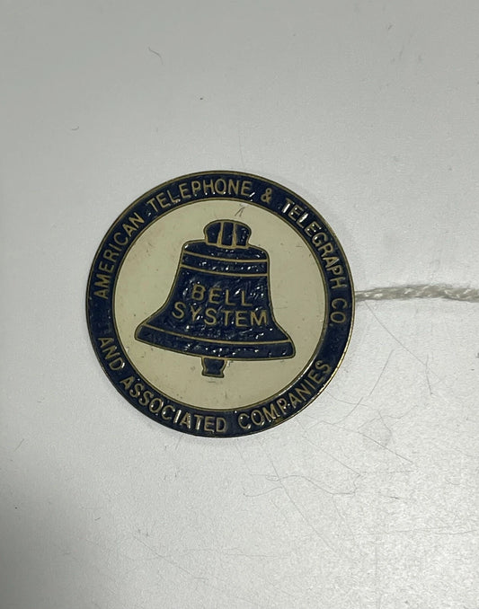 Rare American Tele Wallet Badge - Only a few known