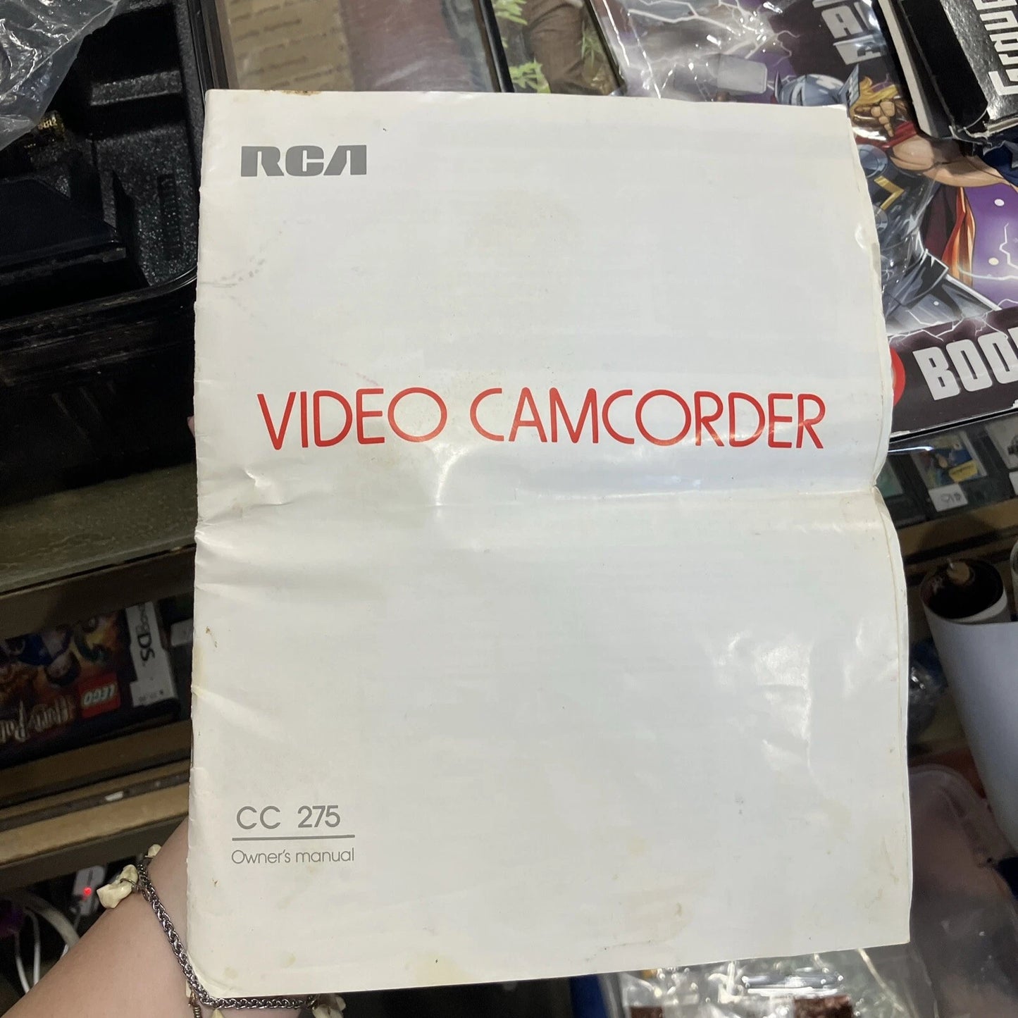 RCA VHS Camcorder UNTESTED With Case No Cord CC 275