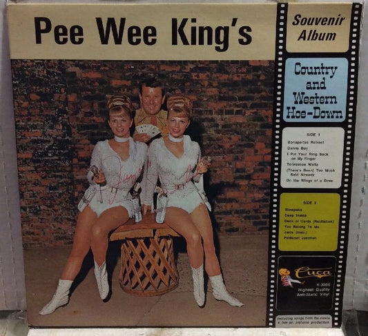 Pee Wee King’s Souvenir Autographed Record