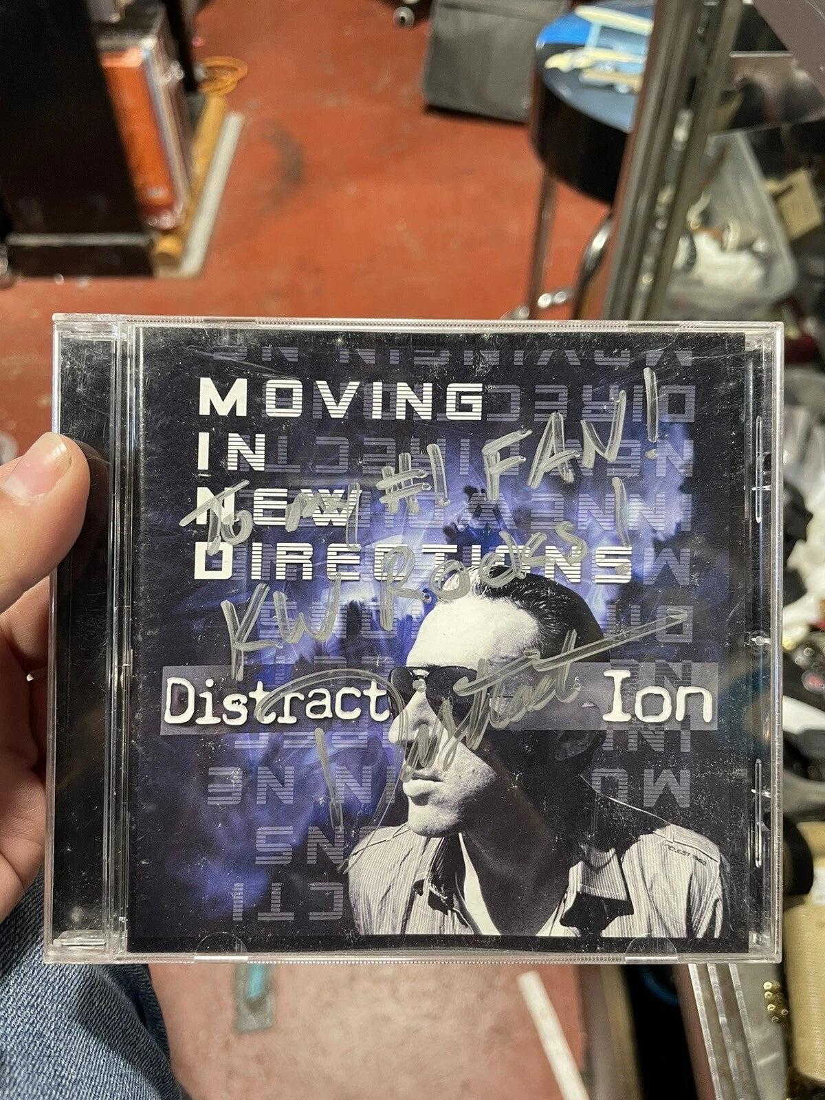 DISTRACT-ION - DISTRACTION Moving in New Directions CD signed