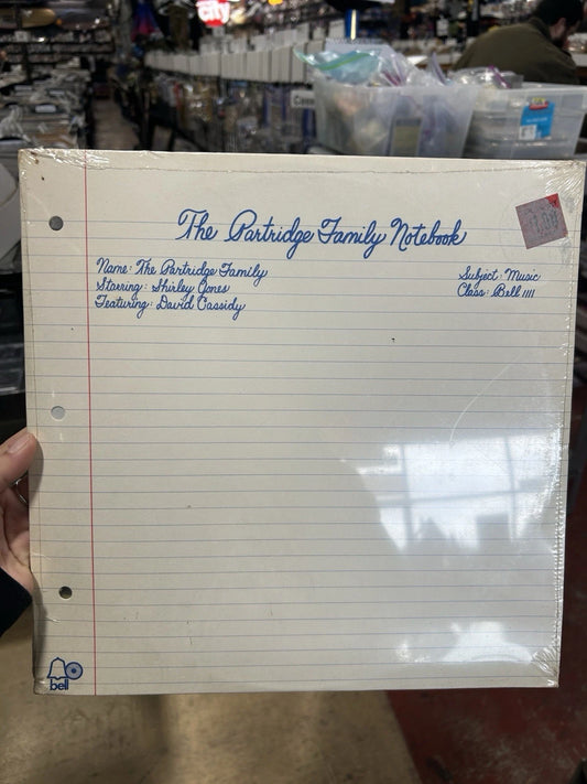 *Sealed* THE PARTRIDGE FAMILY Notebook LP 1972 UNOPENED David Cassidy NEW TV OST