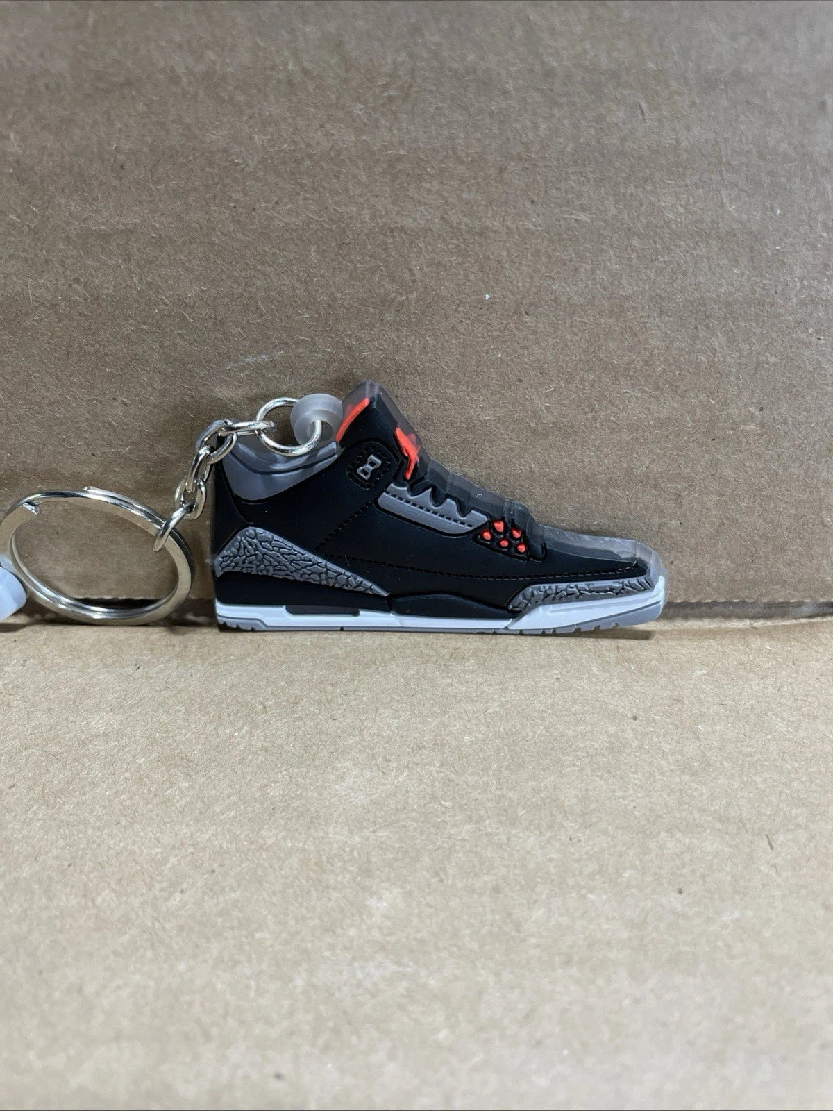 RETRO AIR JORDAN KEYCHAIN + 2 SHOE KEYCHAINS Lot Of 3