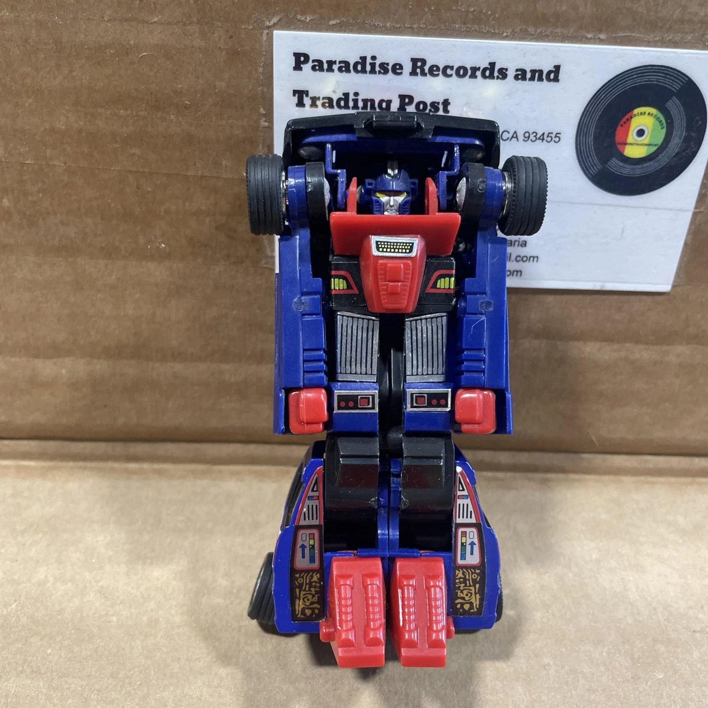 Skids 100% Complete 1985 G1 Transformers Hasbro Vintage Action Figure