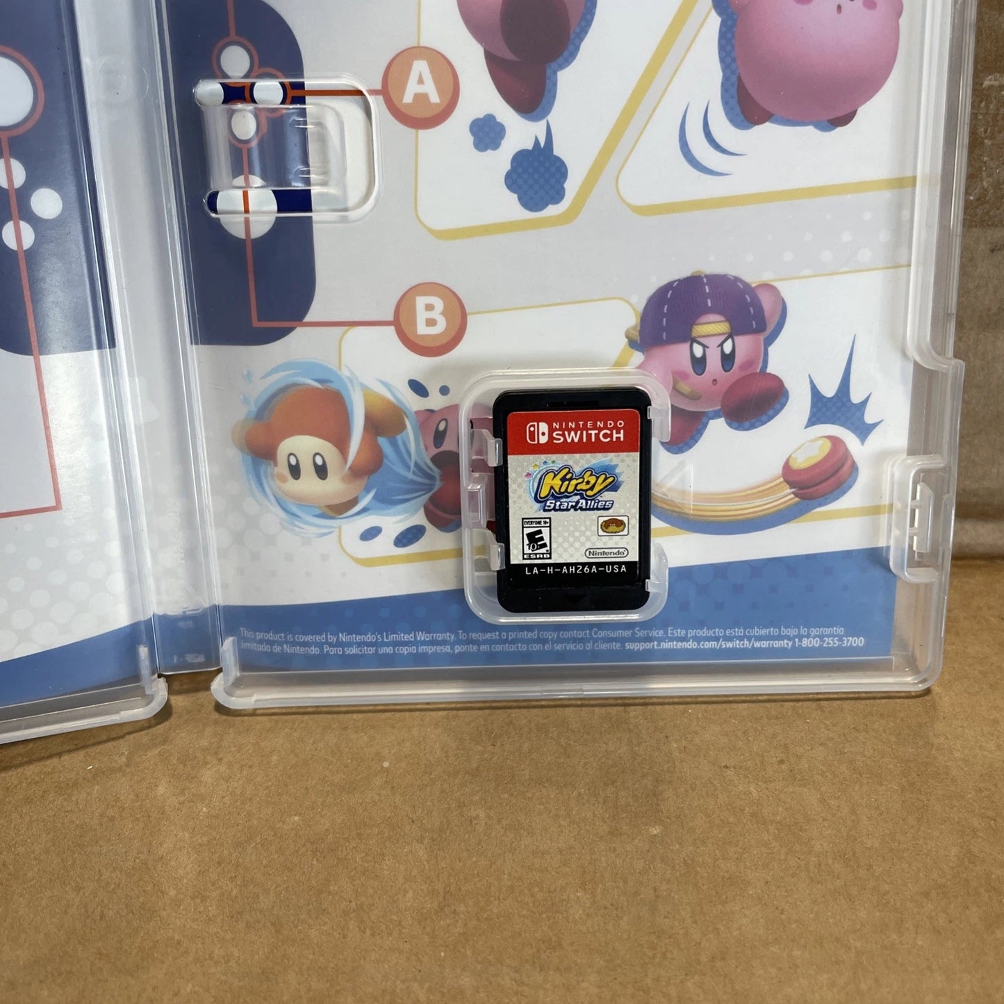 Kirby Star Allies (Nintendo Switch, 2018) Tested Authentic CiB Complete