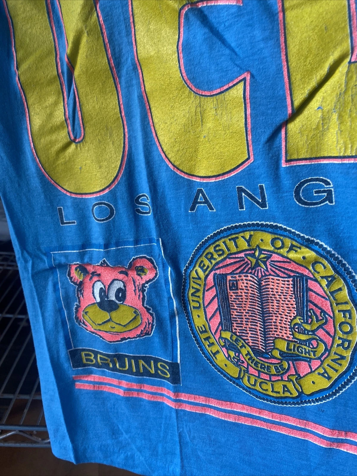 Vintage UCLA Bruins Genuine 80s 90s blue Tank Top