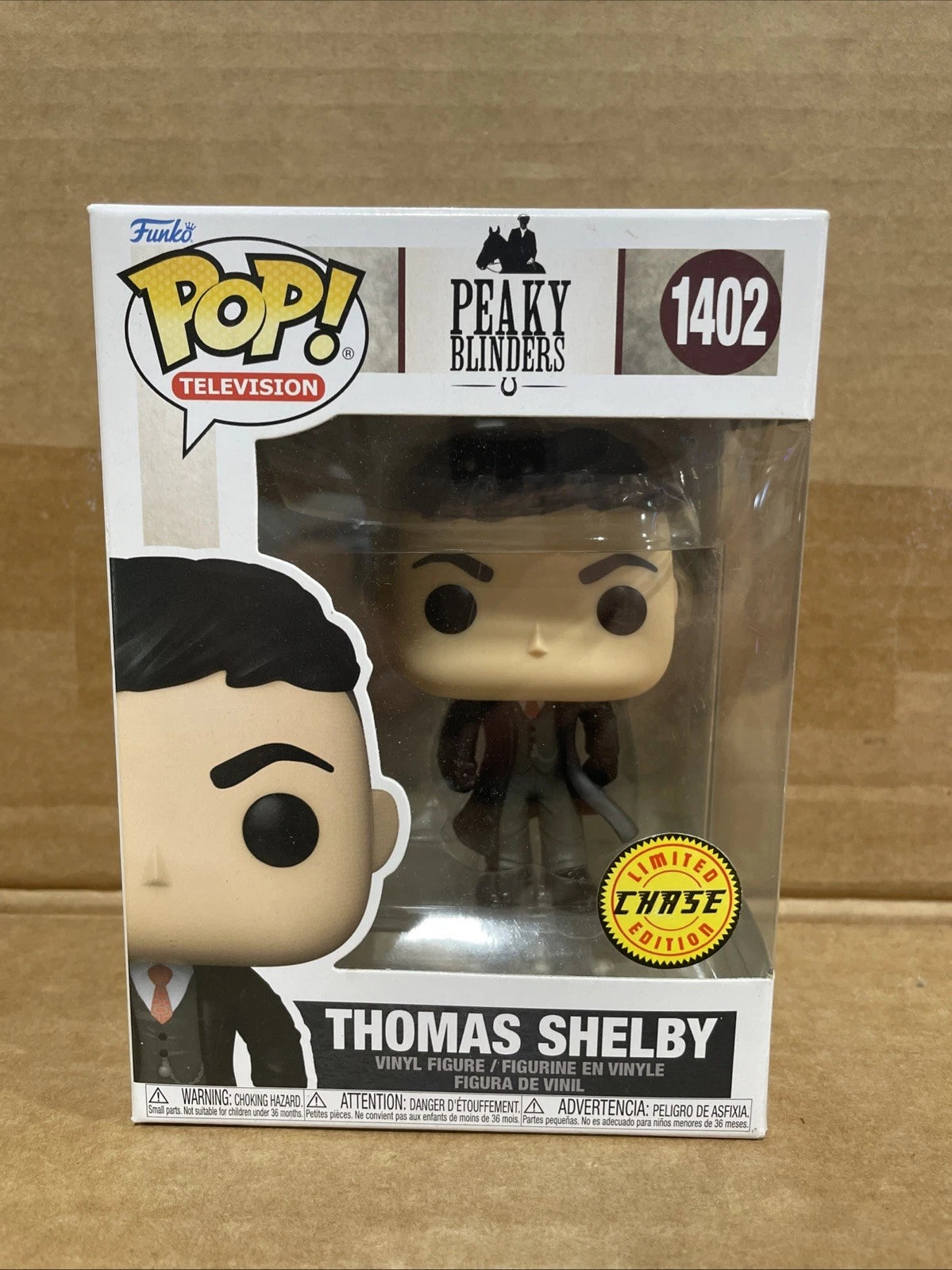 Funko Pop! Vinyl: Peaky Blinders Thomas Shelby #1402 Limited Chase Edition