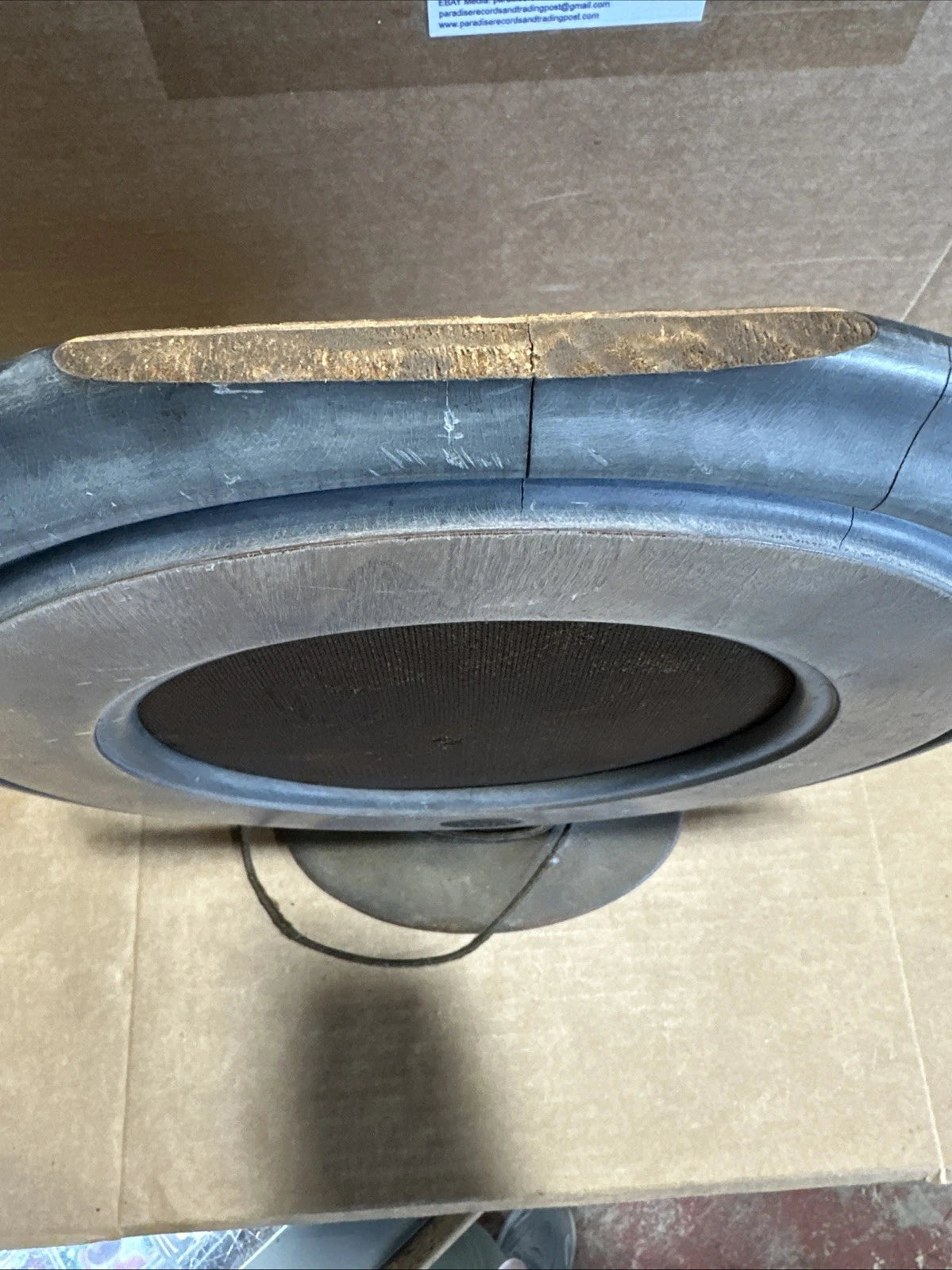 Rola Cone Re-Creator 1920's Radio Tube Speaker As Is