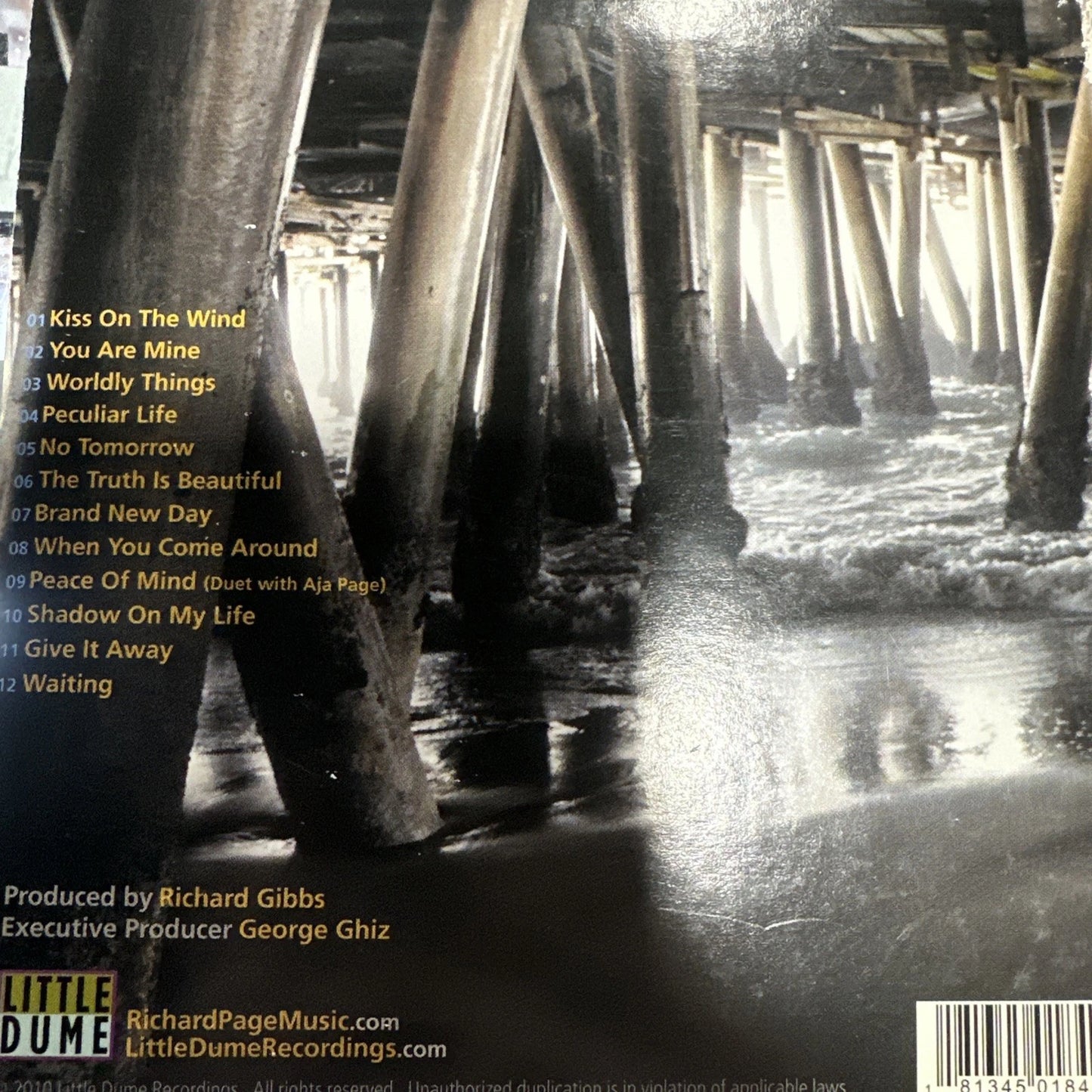 Richard Page - Peculiar Life - CD - VG++