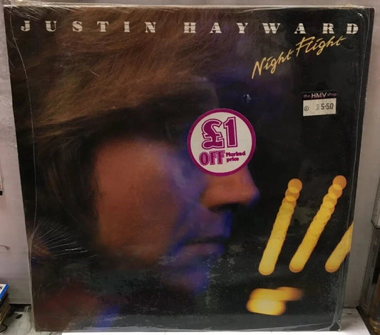 Justin Hayward Night Flighg UK Import Record TXS138
