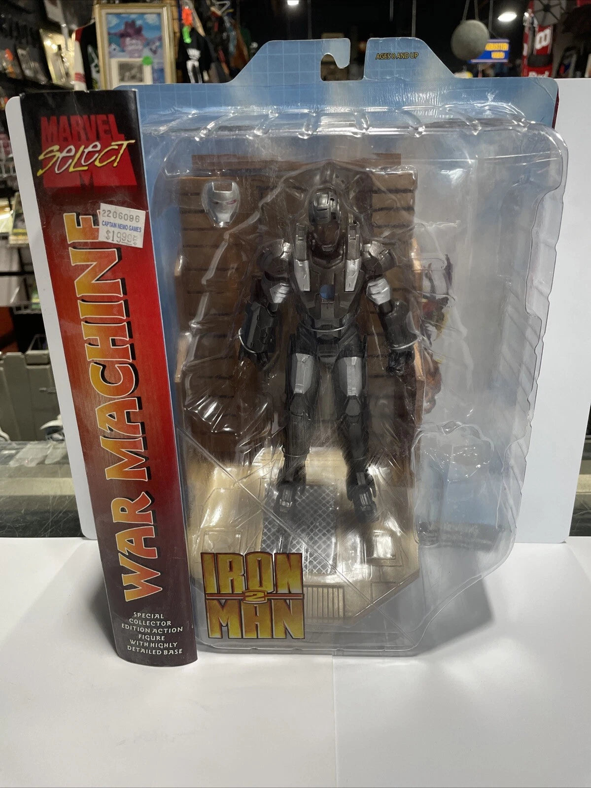 MARVEL SELECT IRON MAN 2 WAR MACHINE ACTION FIGURE New Sealed