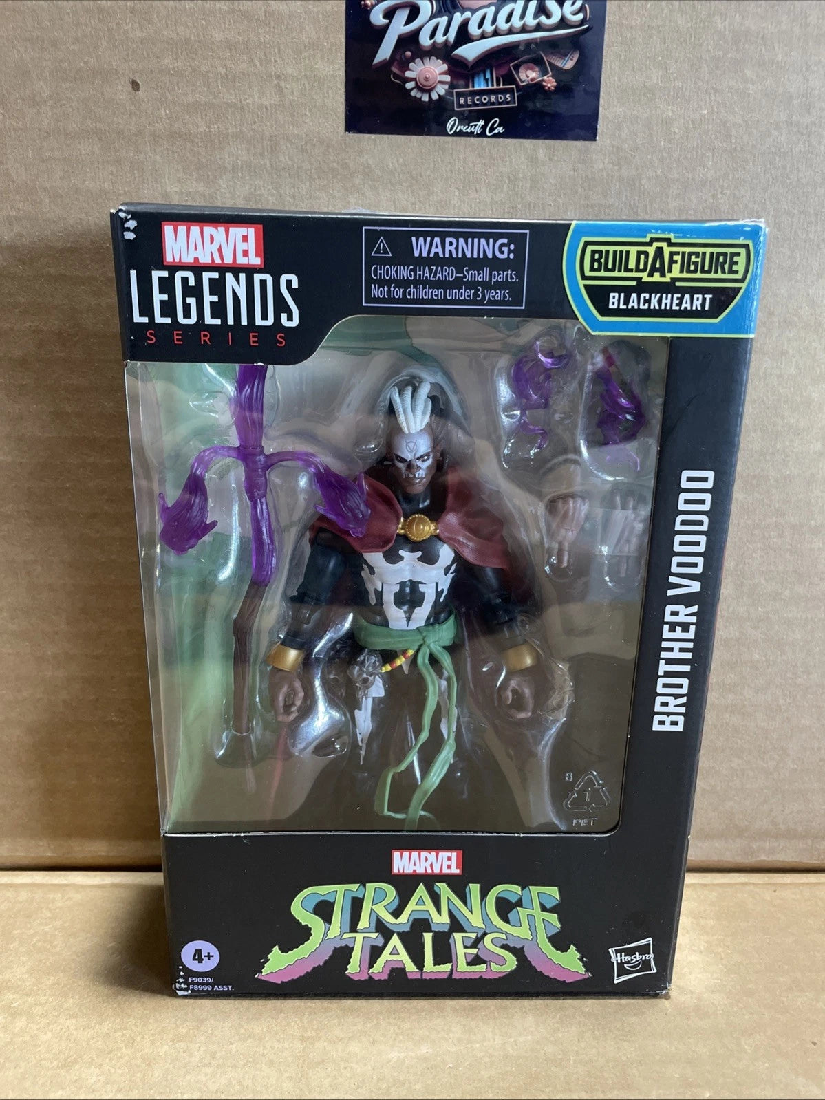 Marvel Legends Series Strange Tales Brother Voodoo 6” Figure Blackheart New NIB