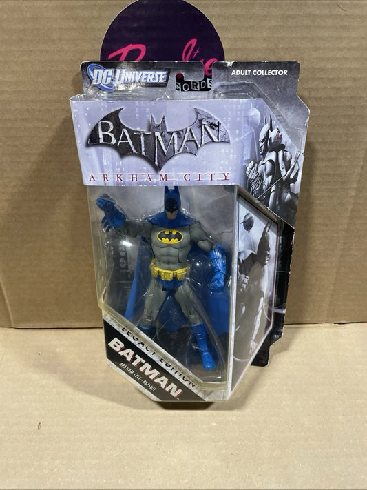 Mattel DC Universe Batman Arkham City Batsuit Legacy Edition 6 Inch Sealed