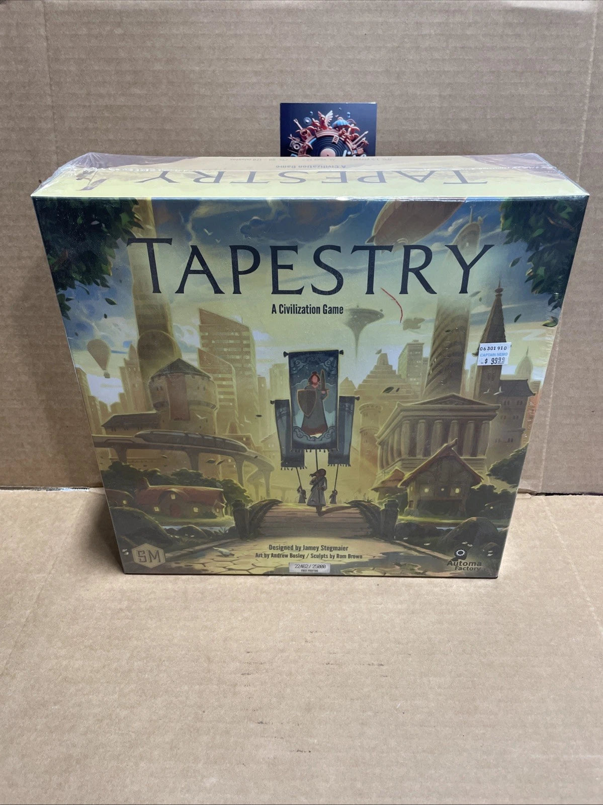 Tapestry A Civilization Board Game First Printing 22462/25000 Sealed Brand New