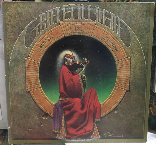 Grateful Dead Blues For Allah Record w/Insert GD-LA494-G Santa Maria Pressing