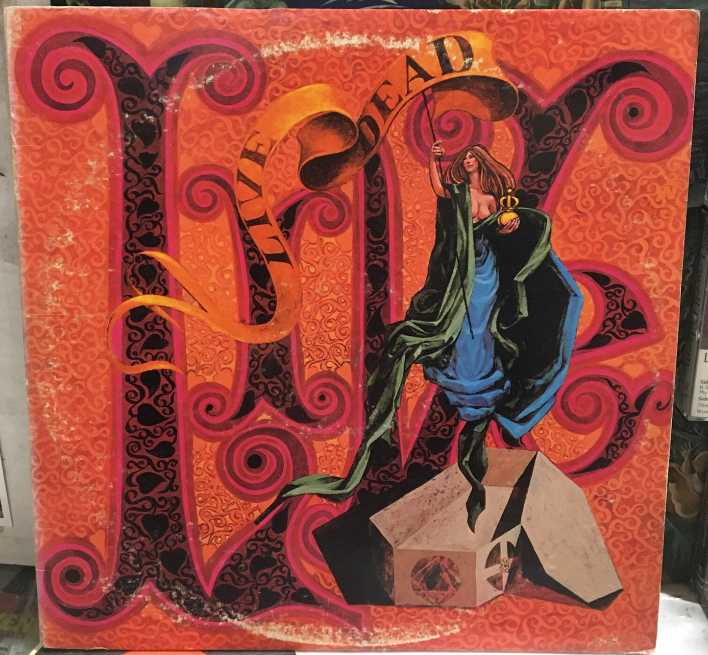 The Grateful Dead Live/Dead Record w/Insert 2WS-1830 Santa Maria Pressing