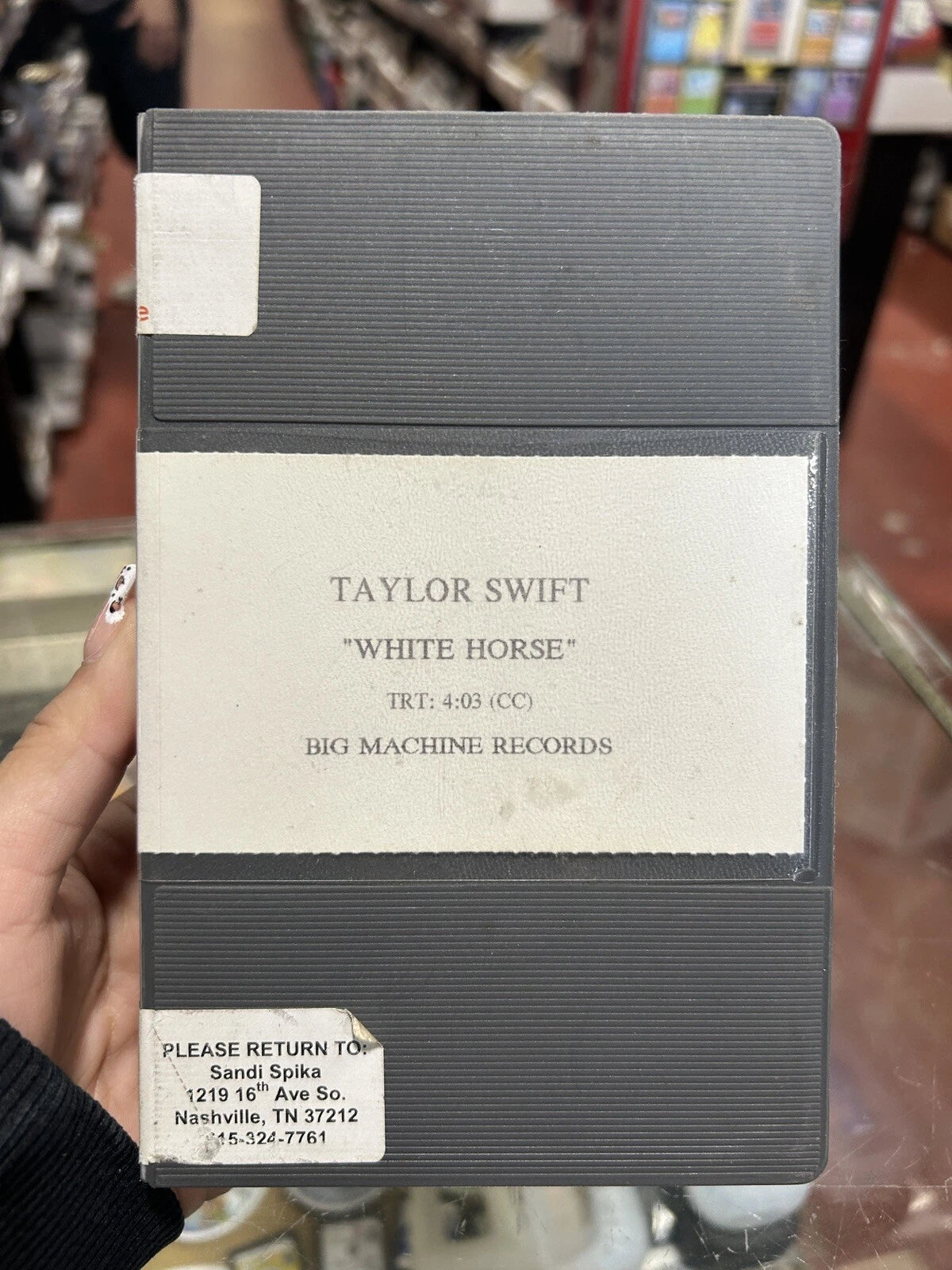 Taylor Swift BetaCam SP Big Machine Records