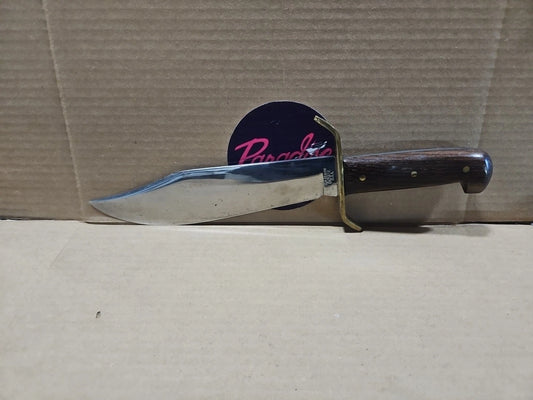 Vintage Western Bowie Knife Vietnam Era 1964-1966 With Sheath Rare