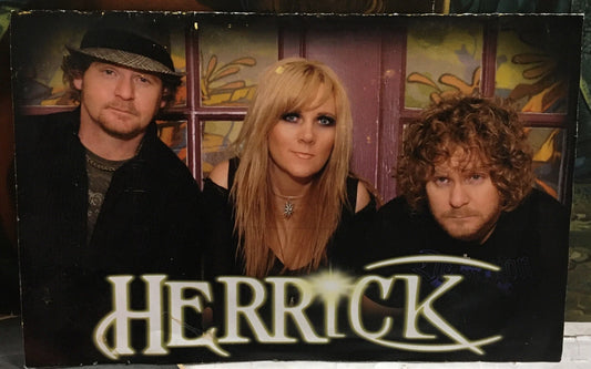 Herrick Cry Memphis CD Single w/Song Download Card/Guitar Pick/Business Card