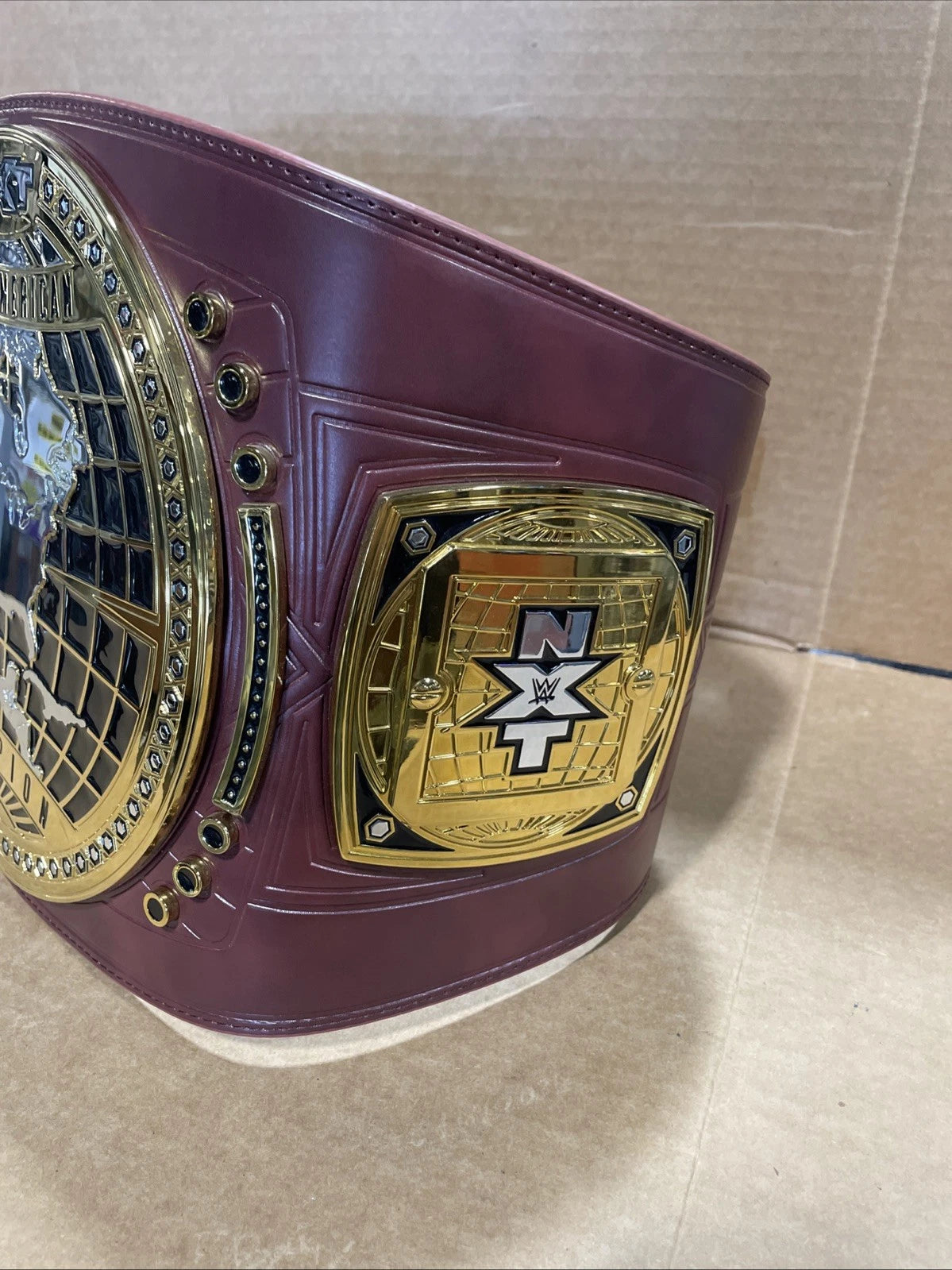 WWE NXT North American Championship Replica Title Belt W Bag