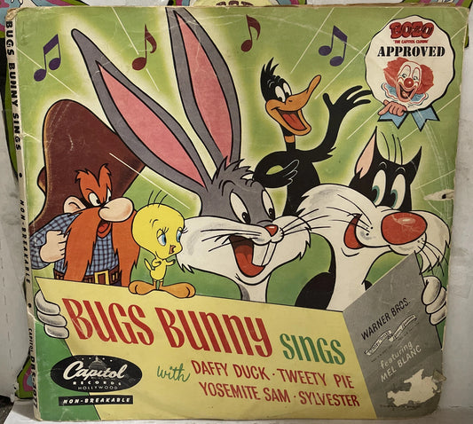 Mel Blanc Bugs Bunny Sings 10” 78 RPM Set DBS-3077