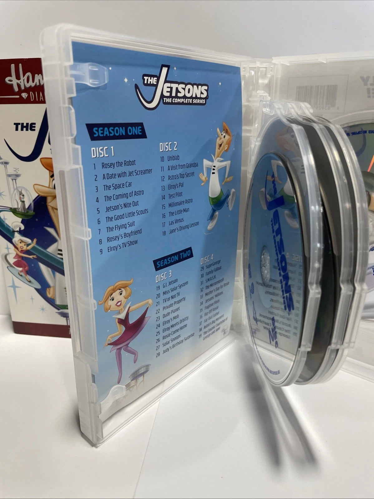 Hanna Barbera Diamond Collection THE JETSONS The Complete Series 8-Disc DVD Set