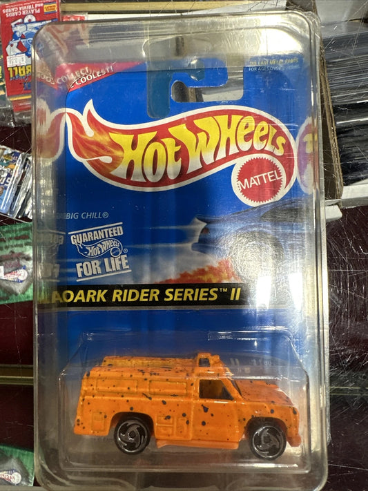 Hot wheels Mislabeled Car Splatter Series Car With Dark Rider Series II Cover