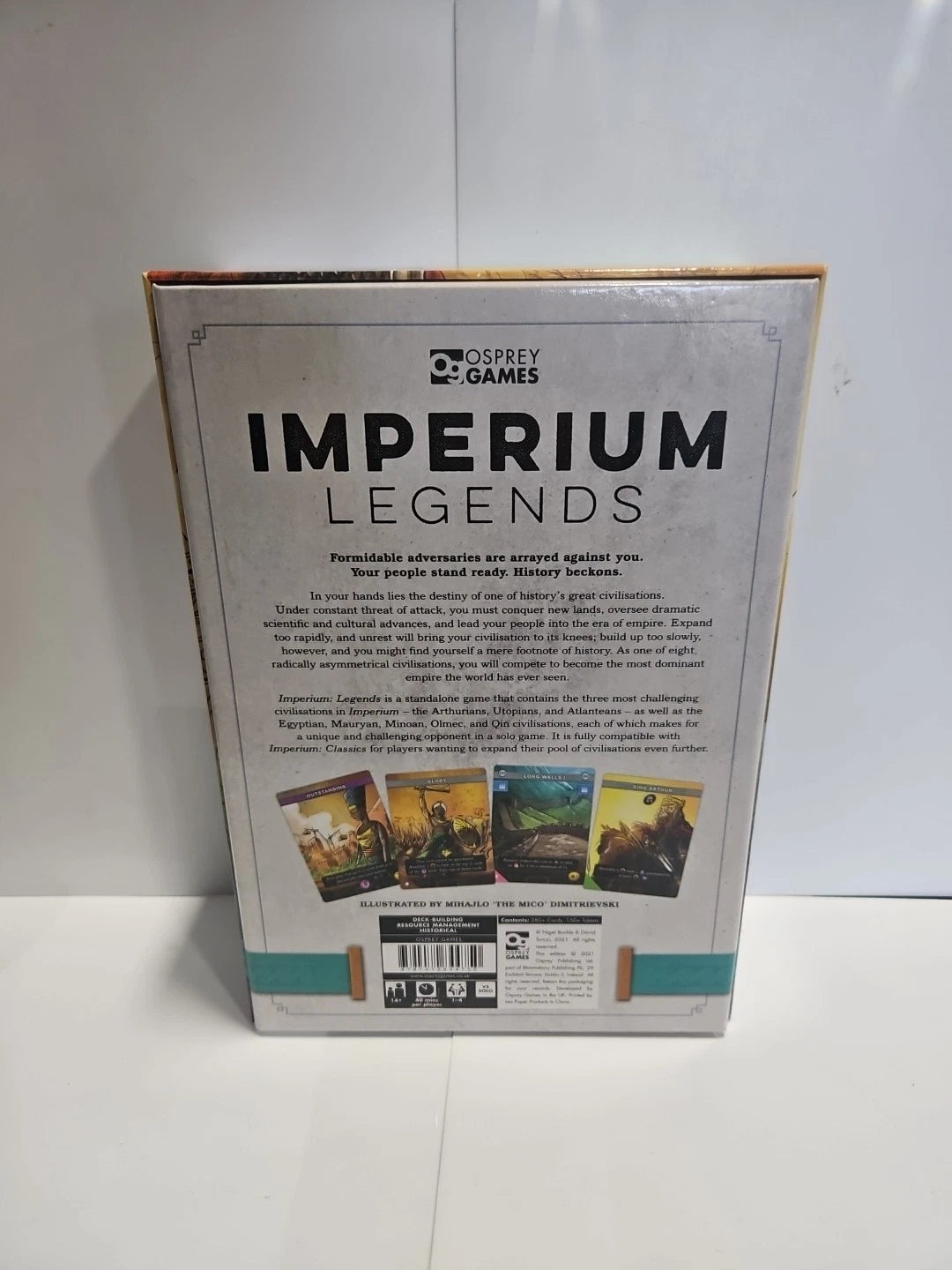 Imperium Classics and Imperium Legends Board Game Osprey Games