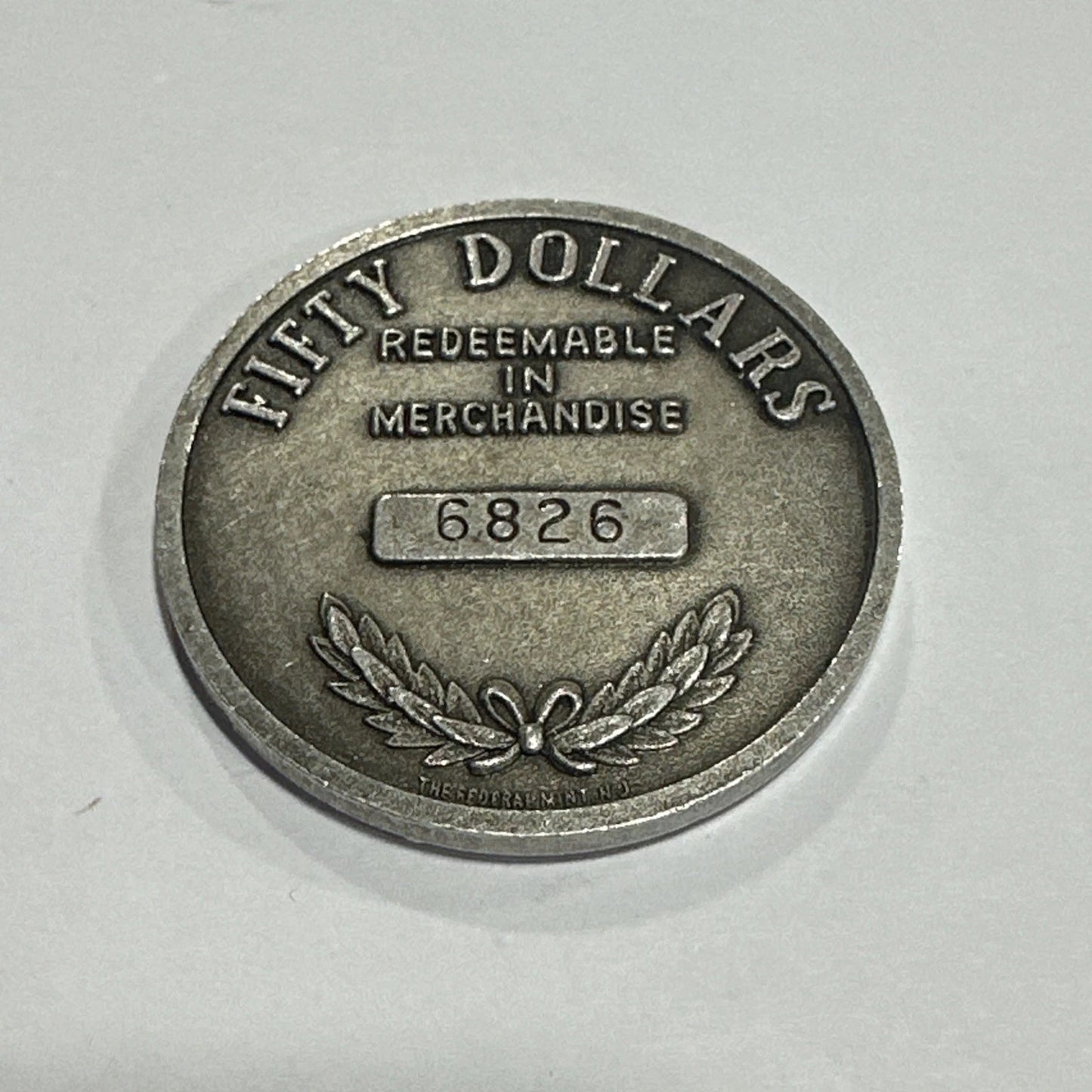 Vintage Gottschalks Fifty Dollar Store Coin