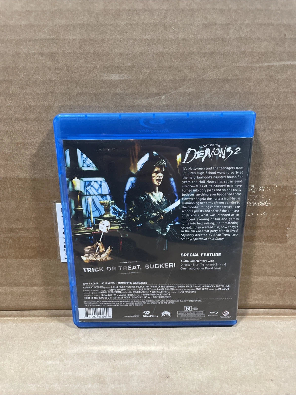 Night Of The Demons 2 (Blu-ray, 1994) Rare Vintage