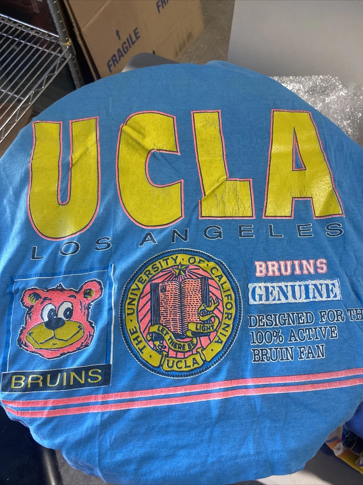 Vintage UCLA Bruins Genuine 80s 90s blue Tank Top