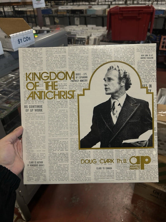 DOUG CLARK - "KINGDOM OF THE ANTICHRIST" - RECORD ALBUM LP - SEALED New