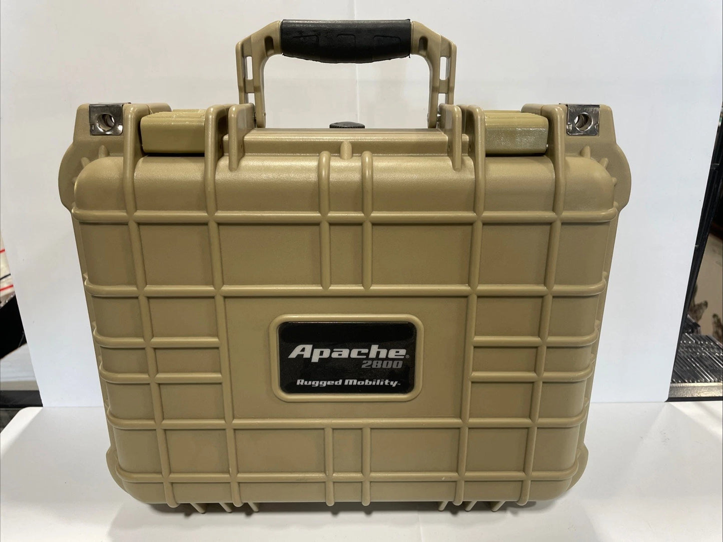 Apache 2800 Weatherproof Protective Hard Case TAN COLOR