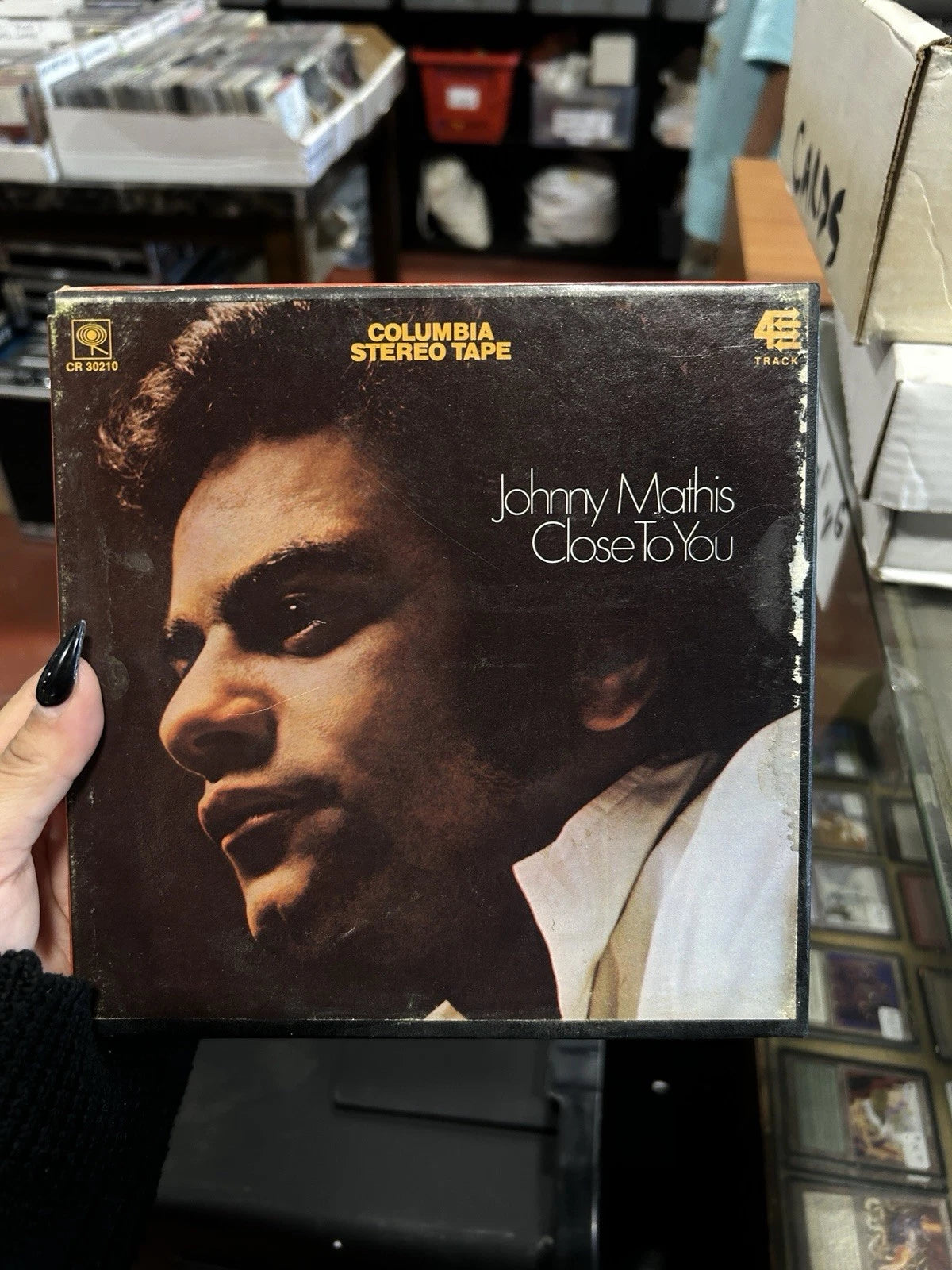 Johnny Mathis "Close To You" ~ Reel/Reel Tape ~ 3 3/4 IPS 4 track
