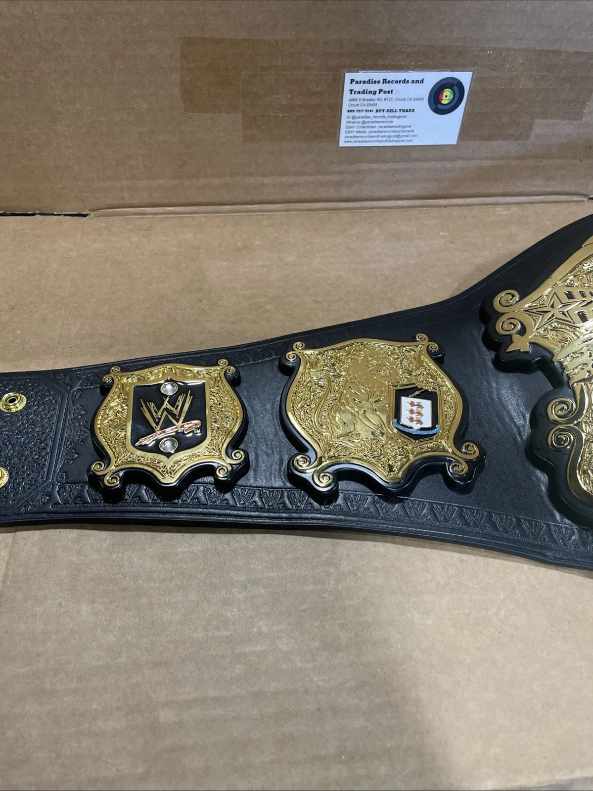 WWE Shop Official Undisputed Championship Replica W Bag Belt Version 2