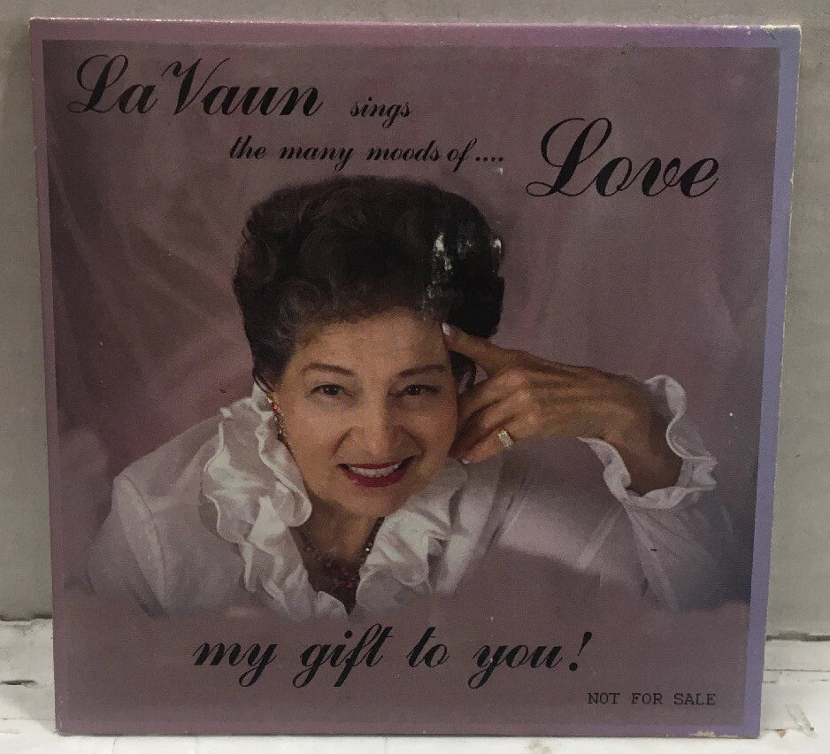 La Vaun Sings The Many Moods Of Love My Gift To You! Promo CD