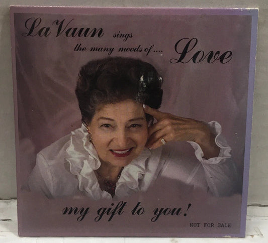 La Vaun Sings The Many Moods Of Love My Gift To You! Promo CD