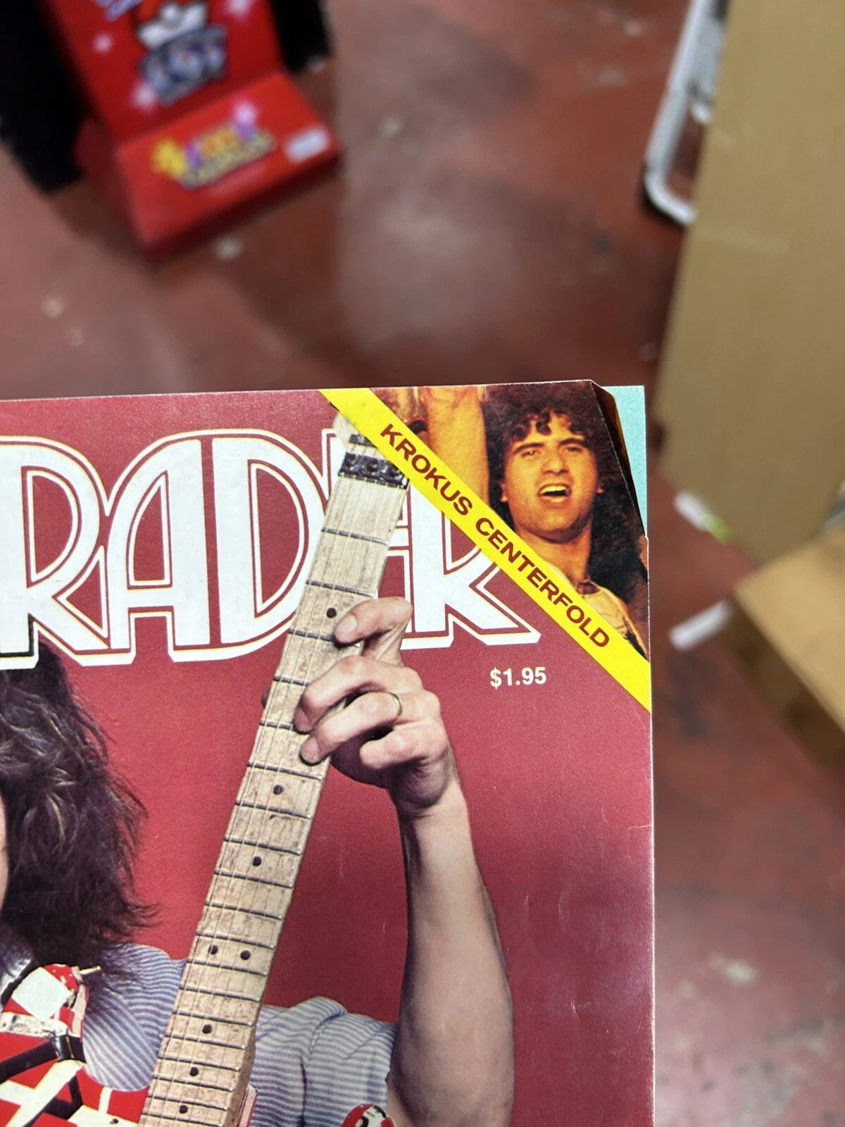 Eddie Van Halen Hit Parader Magazine January 1984 Scorpions, Sab, Kiss, Benatar
