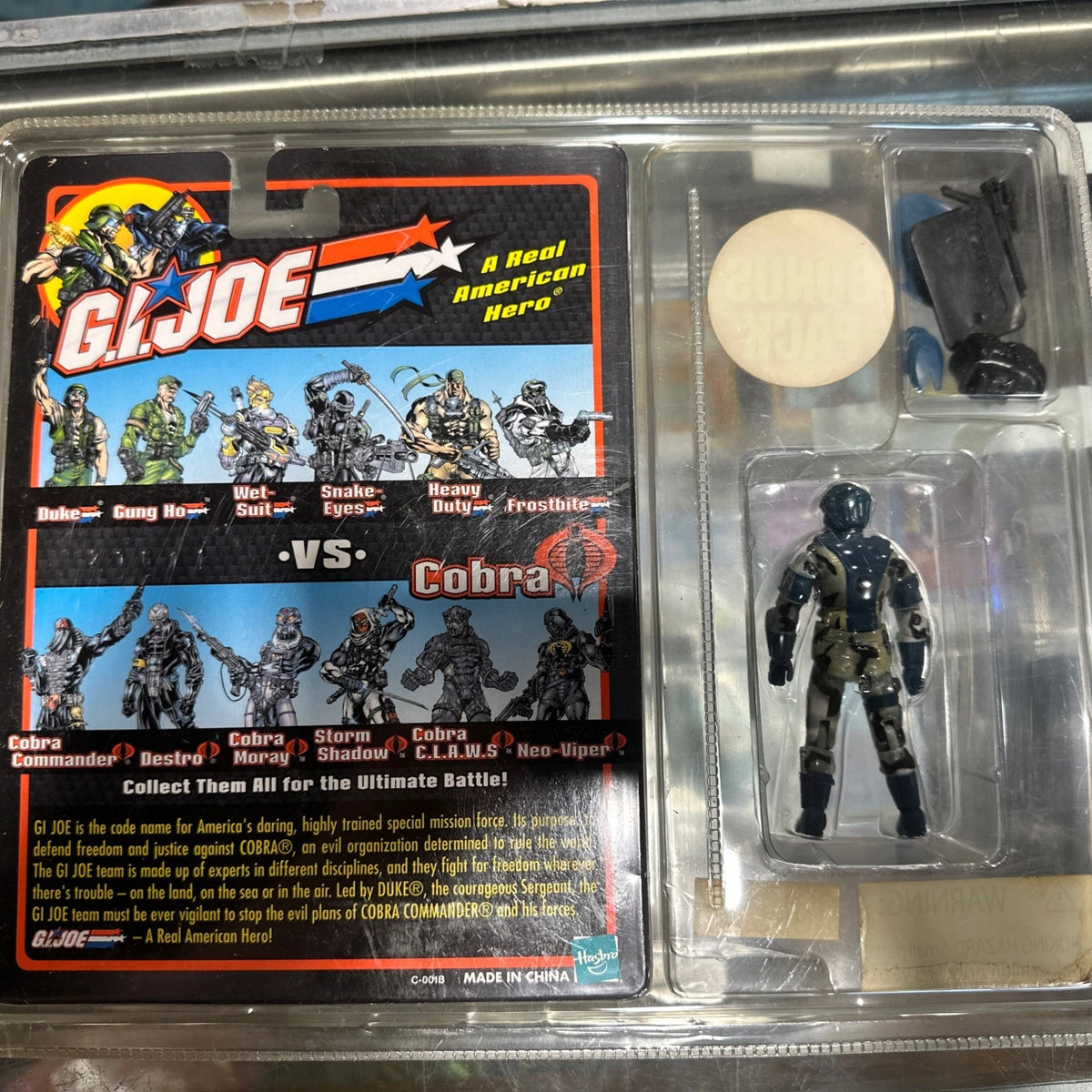 2002 Hasbro G.I. Joe SUREFIRE VS. COBRA SLICE w/ Bonus Pack