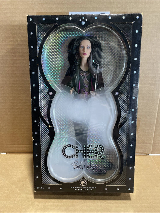 RARE 2007 80’s CHER: TURN BACK TIME Bob Mackie Black Label Barbie Open Box