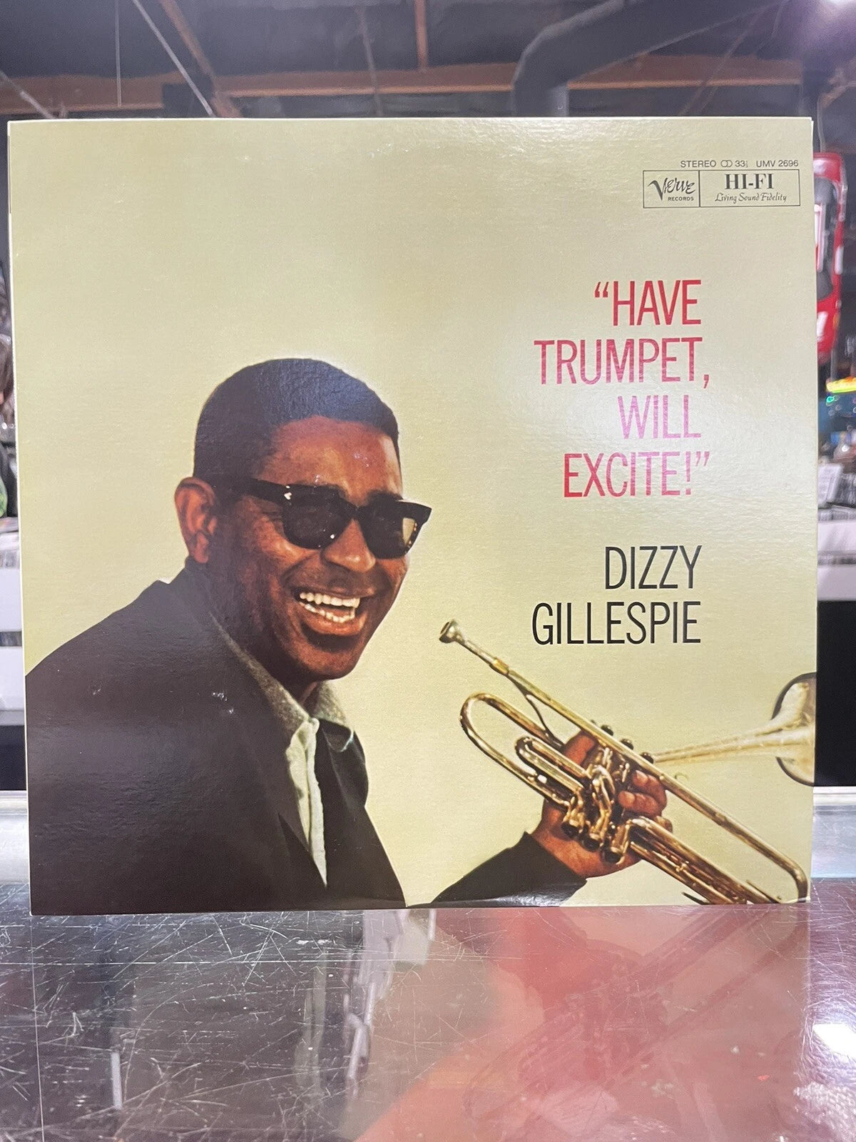 Dizzy Gillespie Have Trumpet Will Excite Verve Records MV 2696 Japan LP vg+