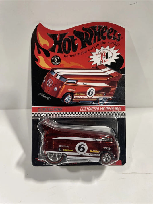 Hot Wheels Redline Club RLC Exclusive 2006 Customized VW Drag Bus 00917/13775