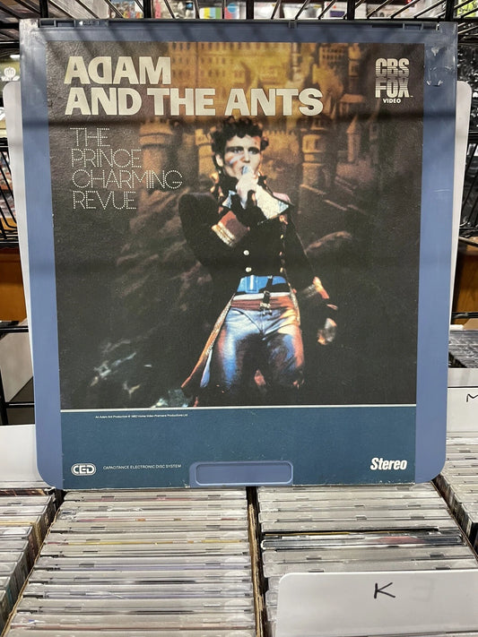 Adam and the Ants - The Prince Charming Revue CBS FOX VIDEO DISC CED Disc