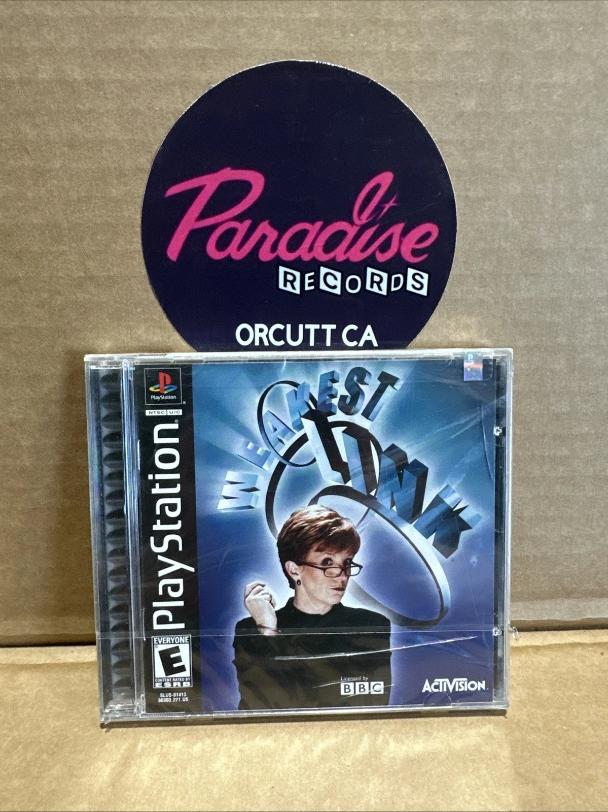 The Weakest Link PS1 PlayStation 1 + Reg Card - Complete CIB