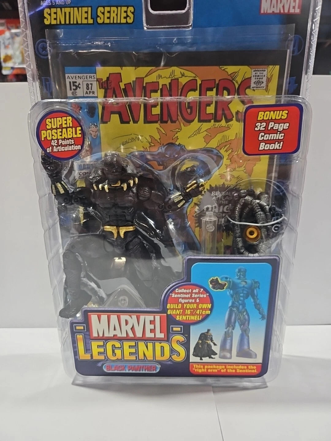 Toybiz Marvel Legends Black Panther 6in Action Figure - 71151 Sealed