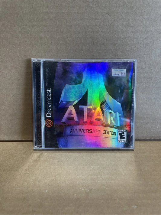 Atari Anniversary Edition Sega Dreamcast Complete Infogrames 2001 Tested Working