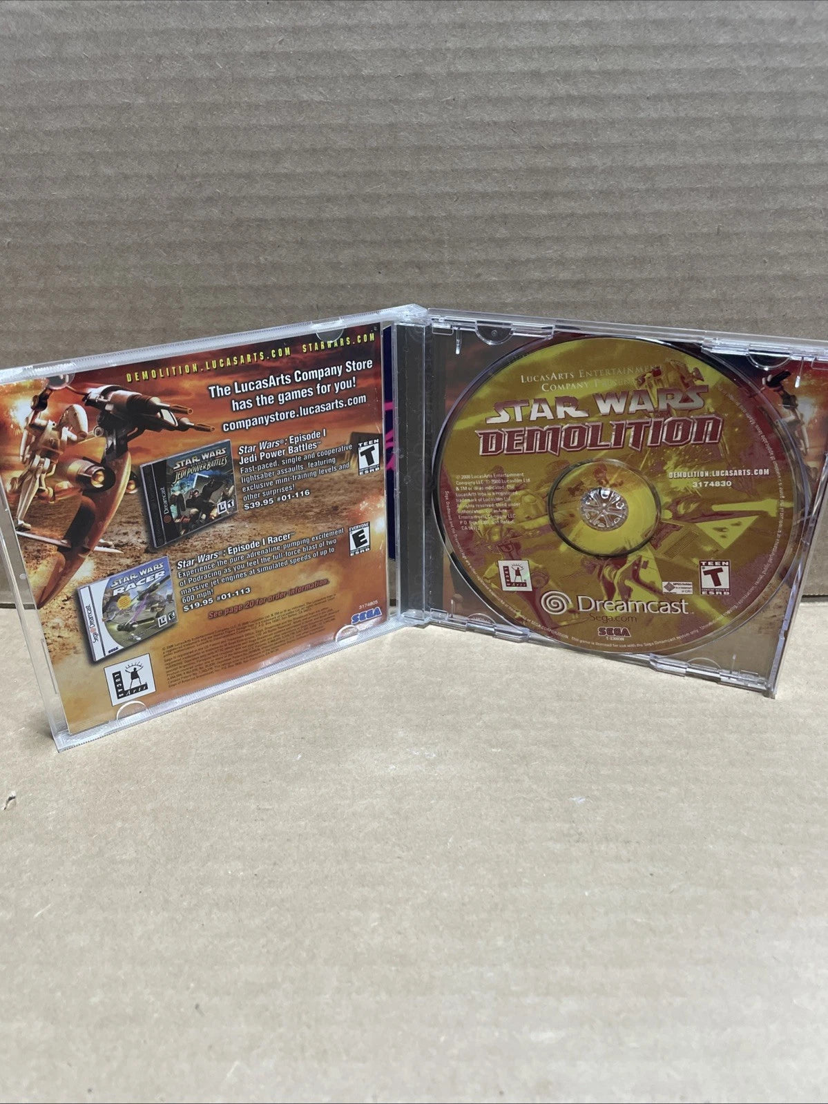 Star Wars Demolition (Sega Dreamcast) CIB - Tested